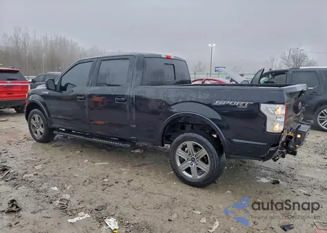 2019 Ford F150 Supercrew z USA, uszkodzony, nr VIN 1FTFW1E44KFC13625